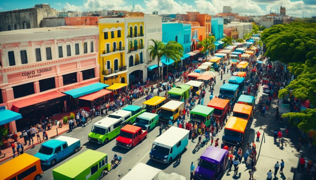 puntos de venta para camiones de comida